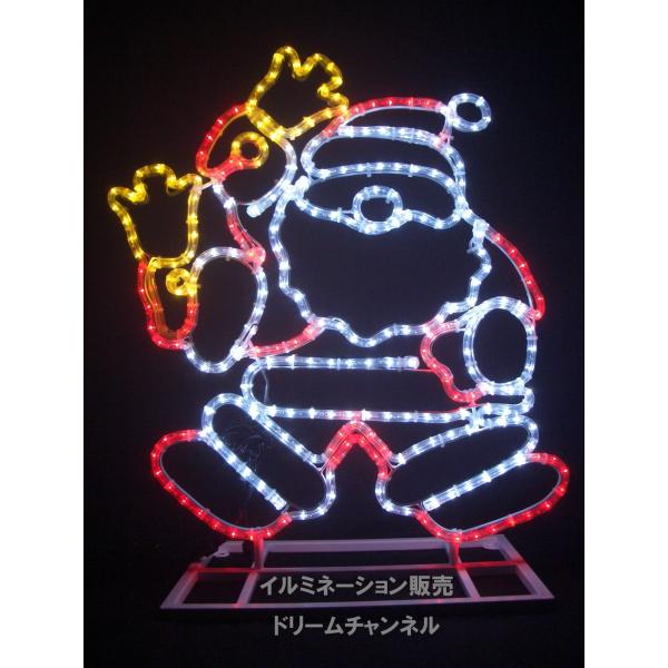 サンタクロース クリスマス イルミネーション サンタ モチーフ ライト