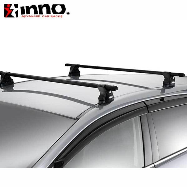 レクサスLS ルーフキャリア GVF50系/VXAF50系 H29/10- スクエアベース INNO(イノー) INSUT+K699+INB137