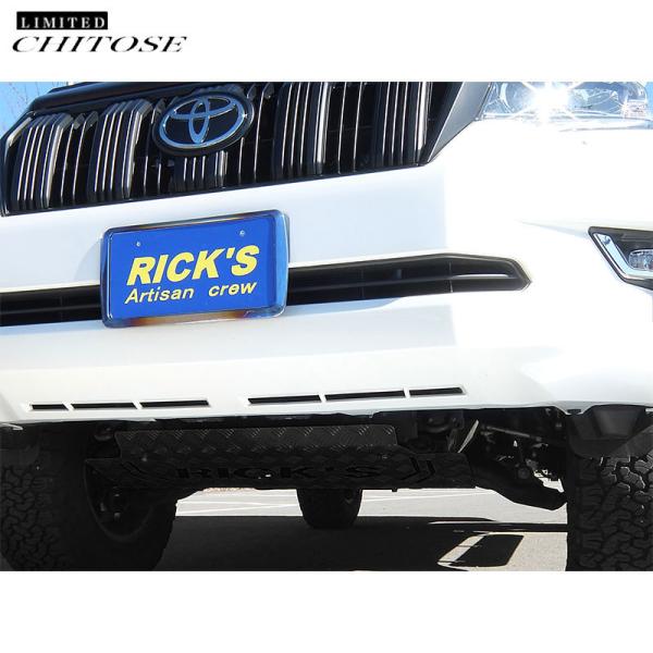 RICK'S スキッドプレート アルミ製素地150PRADO 中古品 fit=scale-down
