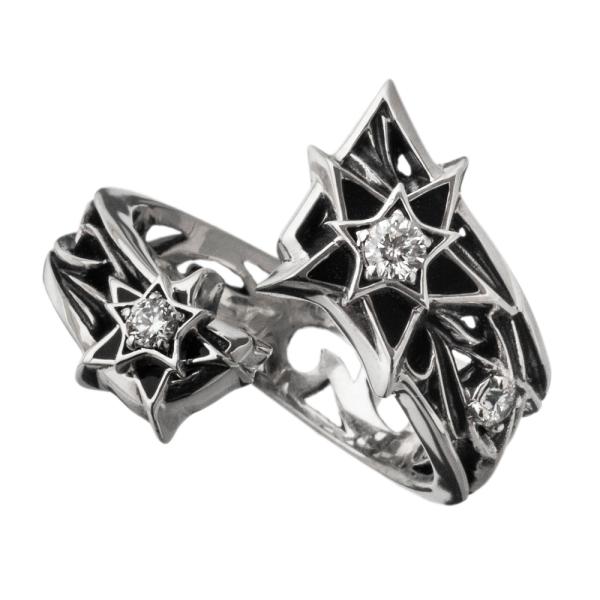 アルテミスクラシック ArtemisClassic ダブルスターリング シルバーリング 925メンズ 指輪 ACR0284 衣装協力商品(skz)