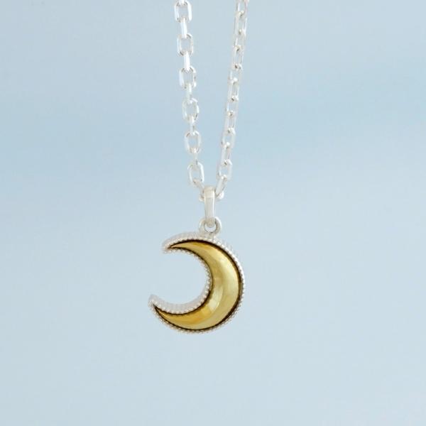 [J[񂹕i AQUA SILVER ANAVo[ MOON Vo[×uX fB[Xy_g y_ggbv ASP-398LBR