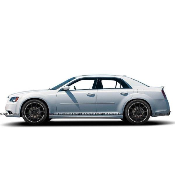 2011- クライスラー 300C 300 色塗装済 サイド モール / ドア モール エアロ スポイラー カバー トリム ガーニッシュ
