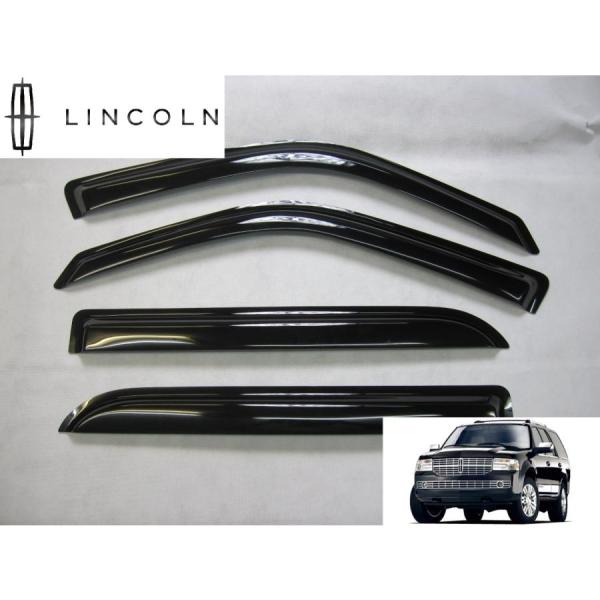 リンカーン ナビゲーター サイド ドアバイザー 2007-2014 5.4 4WD アルティメイト ラグジュアリー Lincoln Navigator