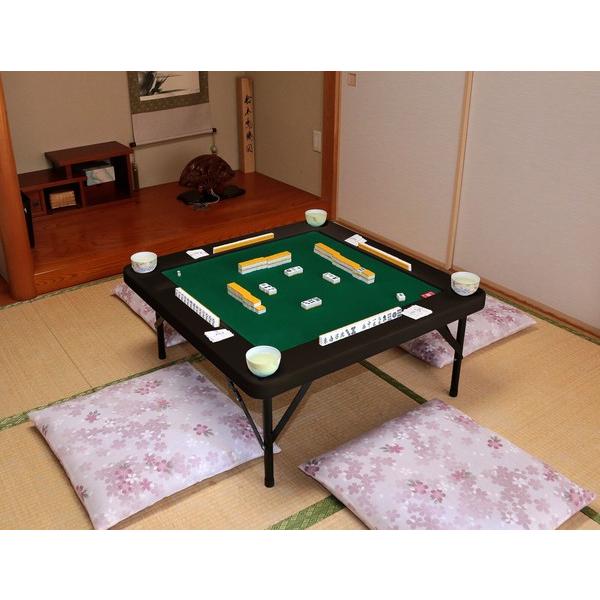 高さ調節できる麻雀テーブル ファミリーライフ FL-3163将棋 囲碁 麻雀 テーブル
