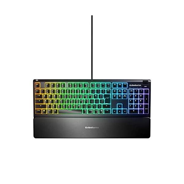 SteelSeries ゲーミングキーボード 有線 静音スイッチ 日本語配列 IP32 SteelSeries ゲーミングキーボード 有線 静音スイッチ 日本語配列 IP32