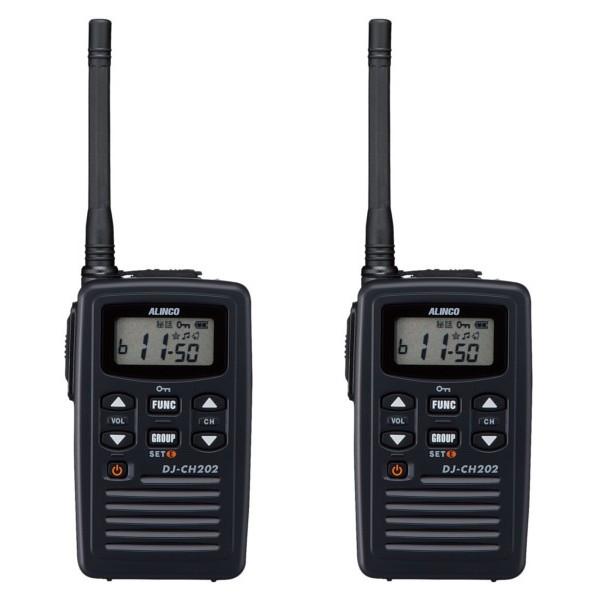 ALINCO（アルインコ） インカム DJ-CH202M 2台セット ミドルアンテナ