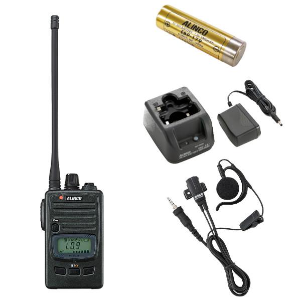 ALINCO インカム フルセット DJ-P221LA ロングアンテナ 47ch