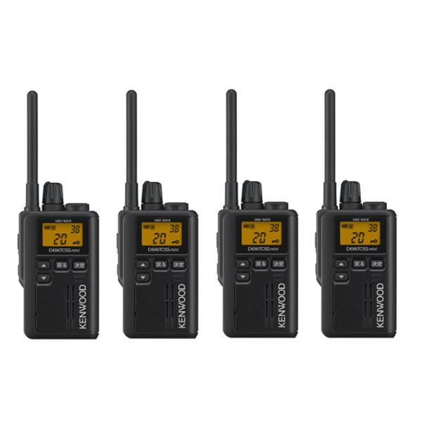 ケンウッドインカム４台UBZ-31E JVCケンウッド（JVC KENWOOD） インカム 4台セット ケンウッド UBZ