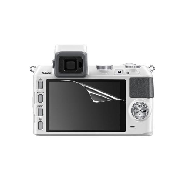 【高光沢タイプ】Nikon 1 V2/V1専用  指紋防止 反射防止 気泡レス加工 高光沢 カメラ液晶保護フィルム