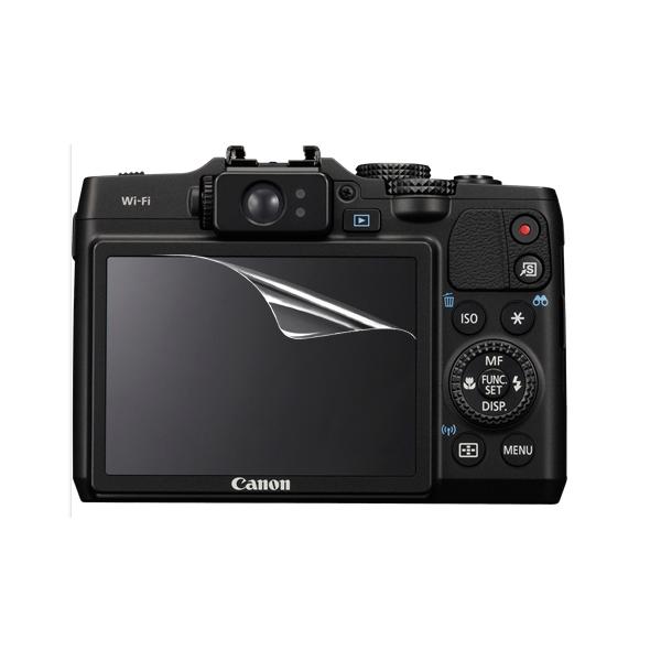 【高光沢タイプ】Canon PowerShot G16/G15専用  指紋防止 反射防止 気泡レス加工 高光沢 カメラ液晶保護フィルム