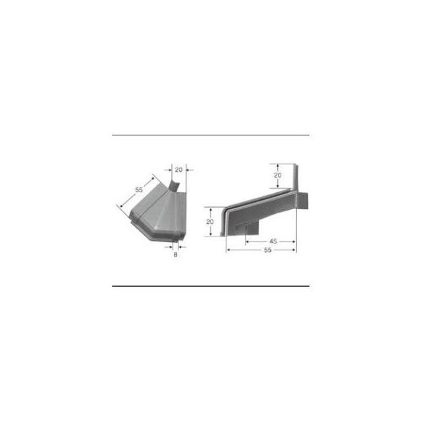 LIXIL/TOSTEM TbVpi CށEpbL F؂R[i[Lbv55mm135xAGCB011 NV gXe