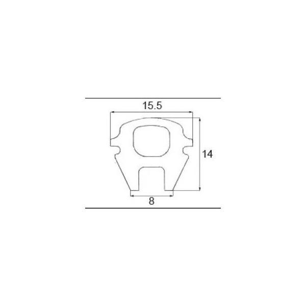 Lixil Tostem ドア引戸 引き戸 用部品 気密材パッキン 玄関店舗勝手口引戸 引き戸 戸当りパッキンazwb944 リクシル トステム Buyee Buyee Japanese Proxy Service Buy From Japan Bot Online