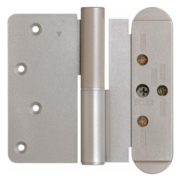 EIDAI（永大） 永大産業 スキスム ハタ蝶番 シルバー 2個セット 102