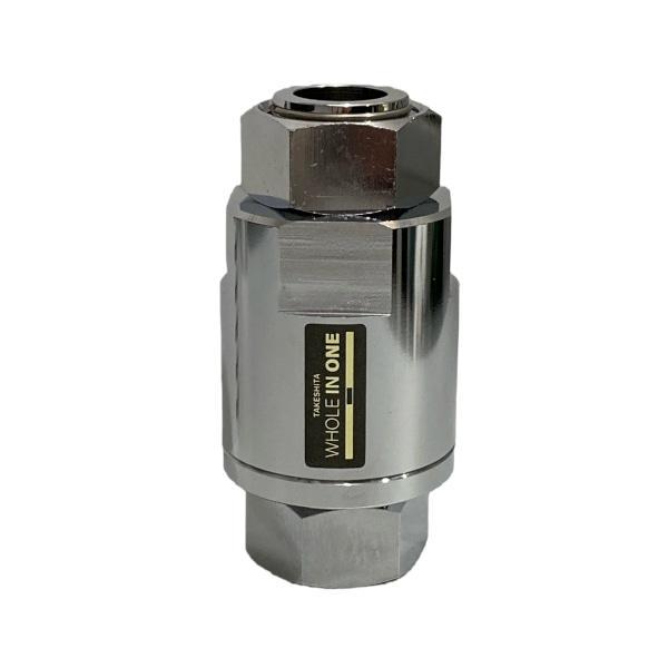 TAKESHITA WHOLE IN ONE 浄水器部品 タケシタ ウルトラナノバブル WHOLE IN ONE 呼20水道管接続