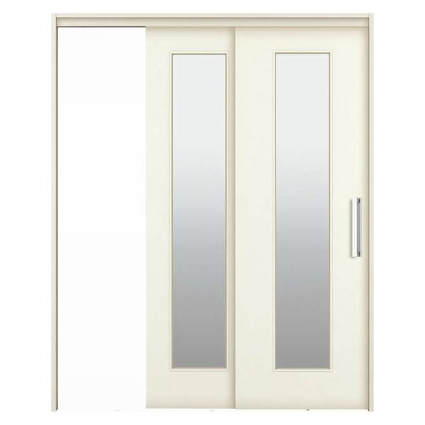 ラフォレスタ 機能引戸 2枚連動片引き戸 ノンケーシング 室内引戸