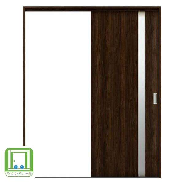 ラフォレスタ 室内引戸 片引き戸 ラウンドレール ノンケーシング 引戸