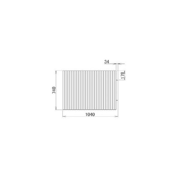 LIXIL/TOSTEM Zpi oX[  WFW 740×1040RGFZ312 NV gXe
