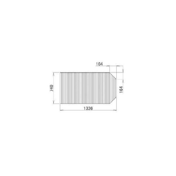 LIXIL/TOSTEM Zpi oX[  WFW 740×1336RKFZ101 NV gXe