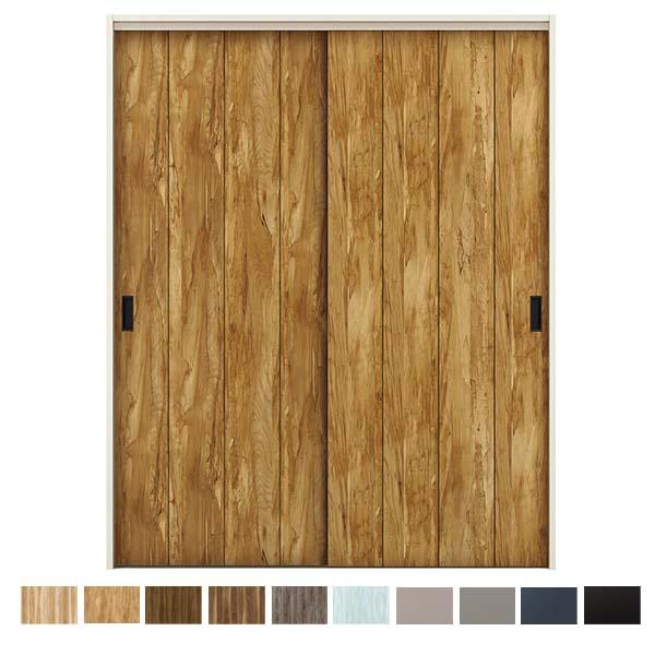 YKK AP 室内引戸 引違い戸 A37 ノンケーシング枠 18220 W1823×H2033mm