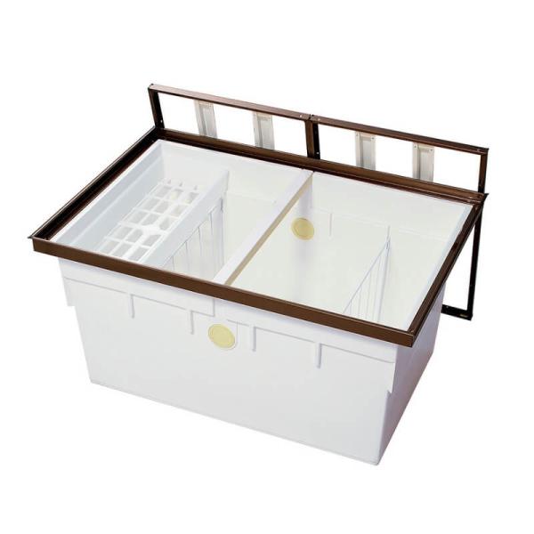 LIXIL 床下収納 標準タイプ 深型900 □-A900-MAJ7 寸法(mm) 606 LIXIL 床下収納 標準タイプ 深型900 □-A900-MAJ7 寸法(mm) 606