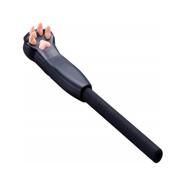 伸縮できるシャフトに猫の手と爪の形状を取り付けた孫の手です。22cm〜62cmまで伸縮し、手軽に背中をかくことができます。シリコンゴムの爪で気持ち良いかき心地を実現。本体サイズ：約W：4.0×H：22〜62× D：3.5cm／約56g 個装...