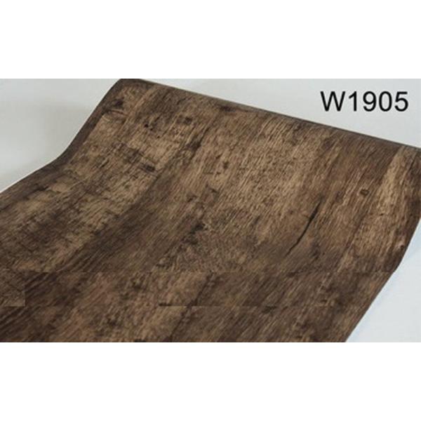 壁紙シール 　木目 　ブラウン 4本　ウォールステッカー 防水 45cm×10m dreamroom-shop_bb-w1905