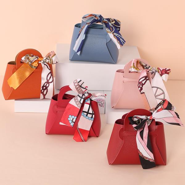 バッグ型 ギフトバッグ りぼん付 袋 ラッピング袋 クリスマス 誕生日 小物入れ バッグインバッグ プレゼント用 紙袋 布袋 ギフトBOX ハンドバッグ ミニバッグ