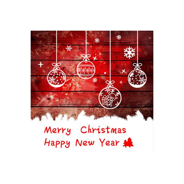 ・品番：ABQ6003・サイズ：45×60 センチクリスマス・シーズンの装飾におすすめ☆リビングの装飾、窓ガラスやドアに貼っても素敵です！・剥がして貼るだけ　シールタイプなので台紙から剥がして、そのまま壁紙に貼り付けできます。・綺麗に剥せて...