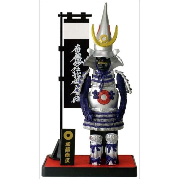 戦国武将 フィギュア 加藤清正 Ｂタイプ グッズ 家紋 兜コレクション 兜 甲冑 旗指物 戦国地図 解説書 インテリア 節句 お土産 おみやげ