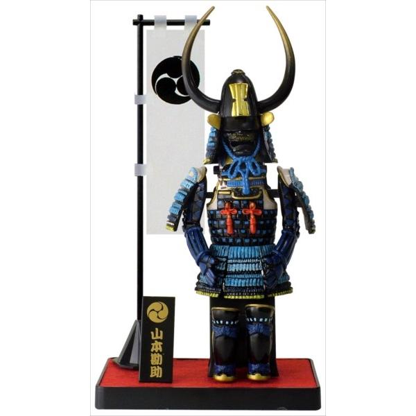 戦国武将 フィギュア 山本勘助 Bタイプ グッズ 家紋 兜コレクション