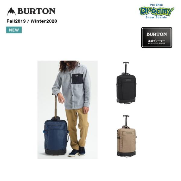 BURTON バートン Multipath Carry-On Travel Bag 213411 ウィールバッグ 40L 機内持ち込み 圧縮ストラップ TSA認証ロック対応ジップラー 2019-2020 正規品