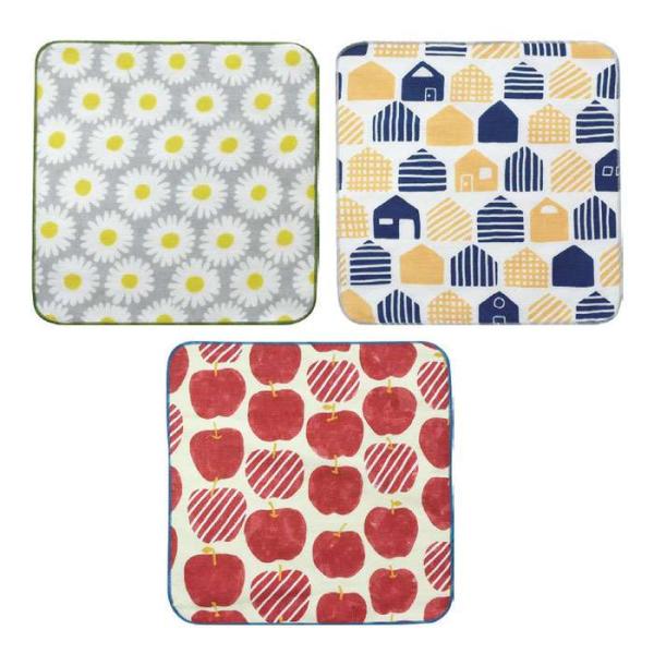 専用⭐みかん＊限定特価⭐ひんやり冷感ガーゼタオル⭐トリオ…チョコ＊レトロアニマル ミニタオル タオル ハンカチ HELLO BEAR タオルハンカチ ガーゼ