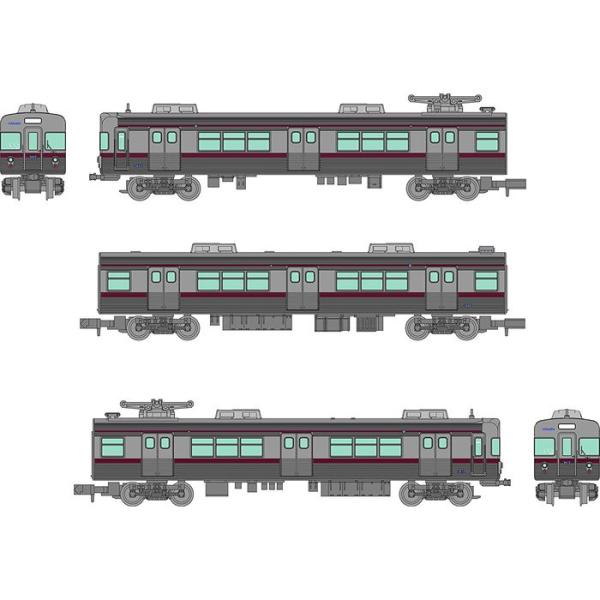 Nゲージ 鉄コレ 長野電鉄 3600系 L2編成 引退記念 3両セット 電車 4543736325505