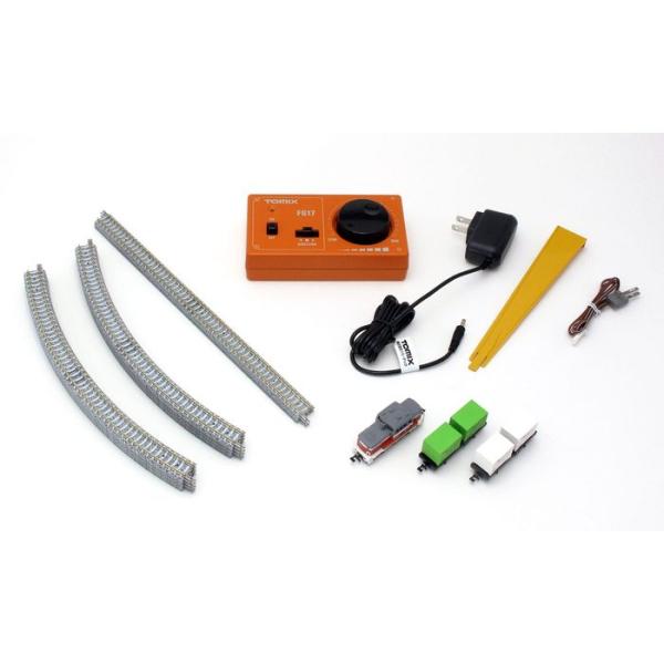 Nゲージ 小型ディーゼル機関車 Nゲージ鉄道模型ファーストセット レールセット