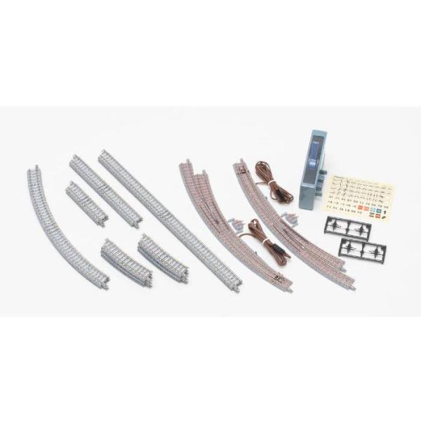 Nゲージ レールセット カーブポイントセット 鉄道模型 レール 線路