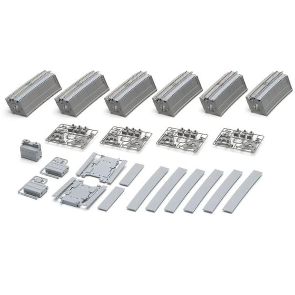 Nゲージ 築堤大カーブレール複線化セット 鉄道模型 トミーテック 91047