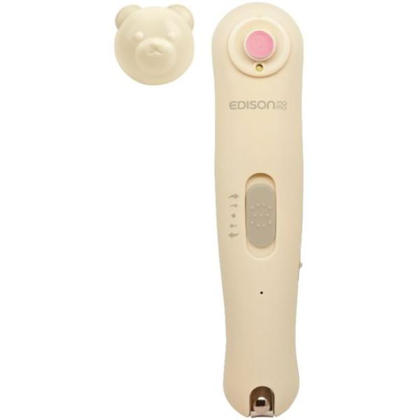 電動爪やすりと爪切りの2wayで0歳〜大人まで長く使えます。動いてしまうお子様の爪のお手入れも、電動爪やすりなら安心安全にケアでき、仕上がりも滑らかです。