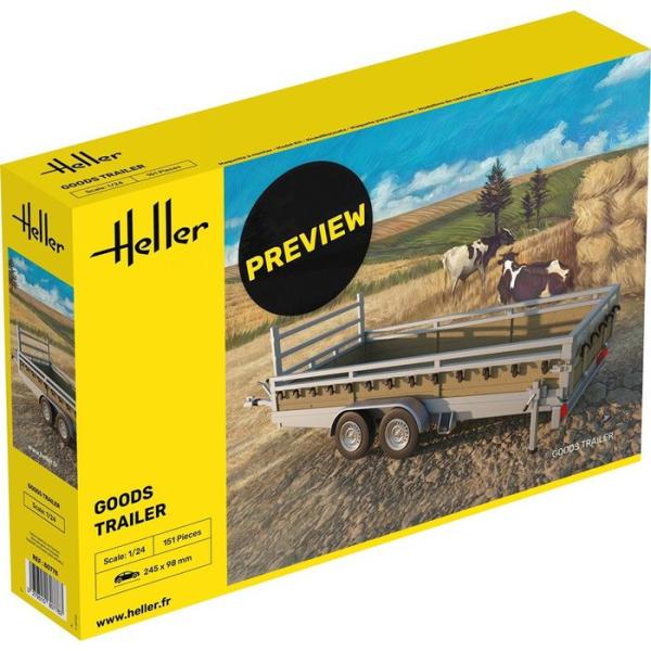 エレール 1/24 貨物トレーラー プラッツ HE80778