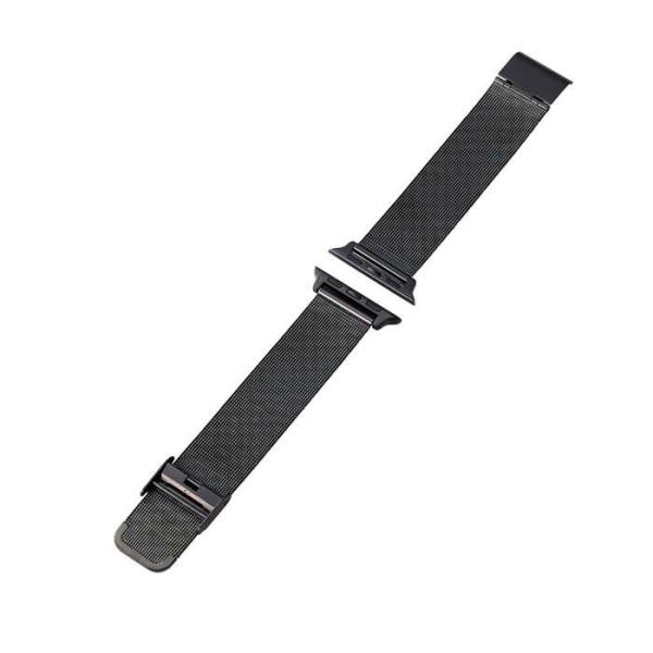 即日出荷 代引不可 アップルウォッチ バンド ベルト ブラック SE Series 7 6 5 4 3 2 1 41mm 40mm 38mm ステンレス スライド式バックル
