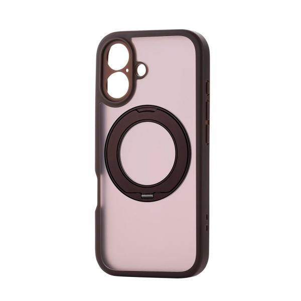代引不可 iPhone17/ハイブリッドケース/極限/MAGKEEP/スタンド/ブラウン エレコム PM-A25AMGSTKMBR