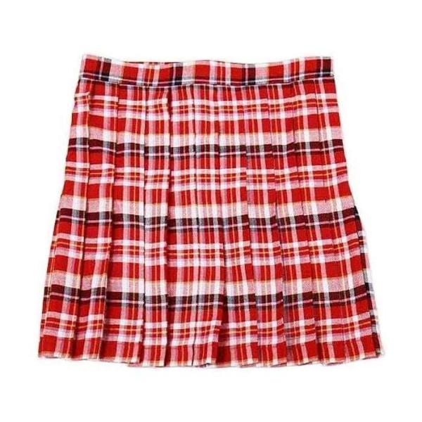 人気のチェックスカート。ハデハデ赤ピンクチェックは今話題のアイドルみたいな着こなしで！！。お揃いのリボンと組み合わせて更にキュートに。■商品内容：スカート■素材：ポリエステル100％■丈：41ｃｍ■洗濯表示：水洗い不可、塩素系漂白剤による漂...