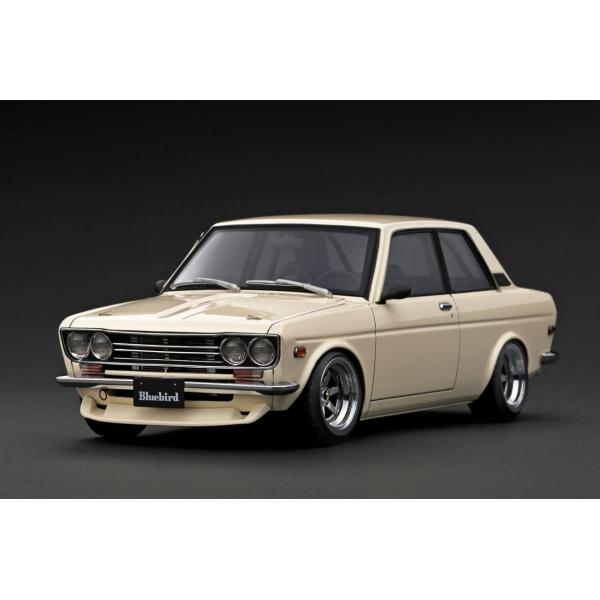 1/18 イグニッションモデル Datsun Bluebird (510) White ダットサン