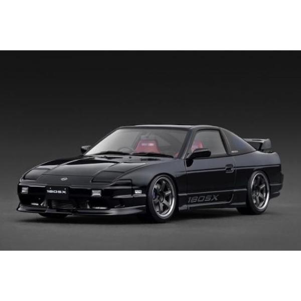 1/18 Nissan 180SX TYPE X (RPS13) Black ミニカー 模型 完成品