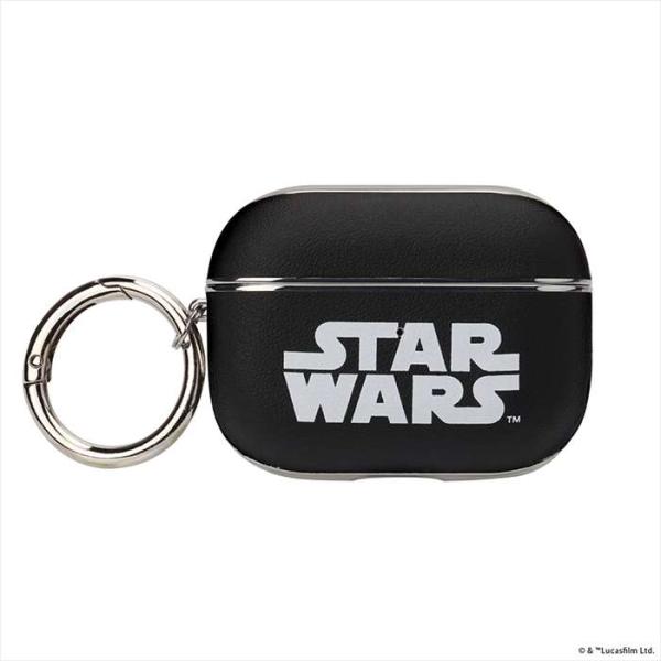AirPods Pro(第2/1世代)用 PUレザーケース スター・ウォーズロゴ STAR WARS