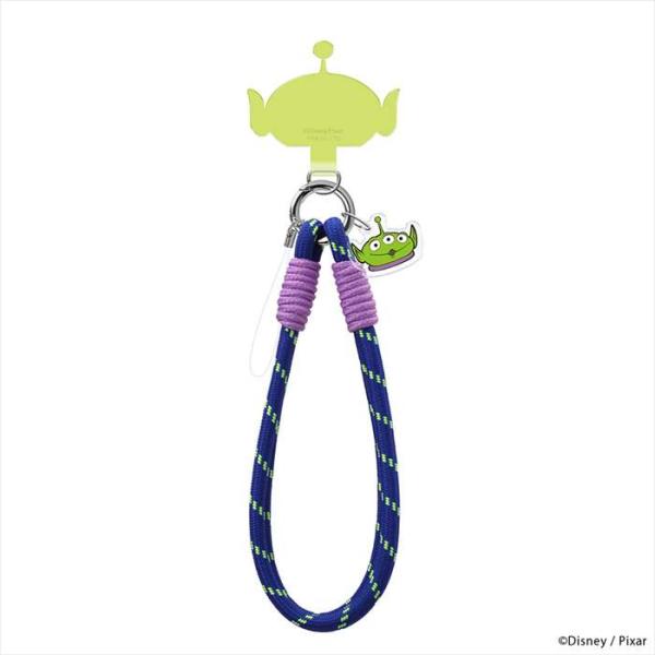 ストラップホルダー付 ハンドストラップ エイリアン ディズニー キャラクター Disney