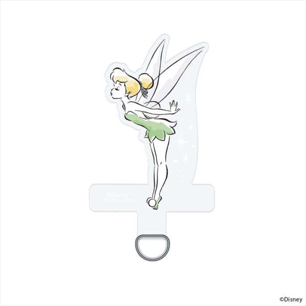 ダイカット ストラップホルダー ティンカー・ベル ケースに挟むだけ キャラクター