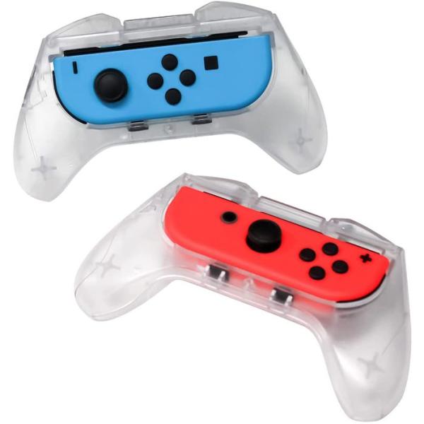 他サイト： 即日出荷 Nintendo Switch ジョイコン用 スケルトングリップ アローン ALG-NSJKSGの商品画像