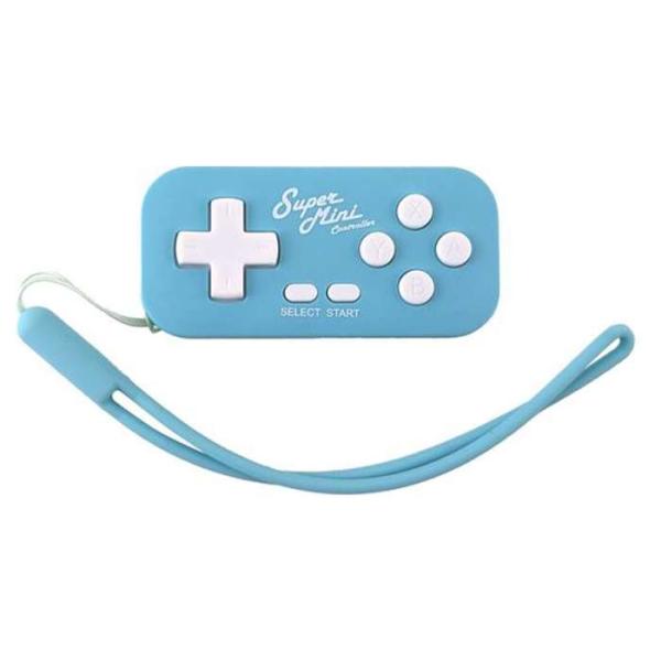 Switch用 スーパーミニコントローラー ライトブルー 手のひらサイズ