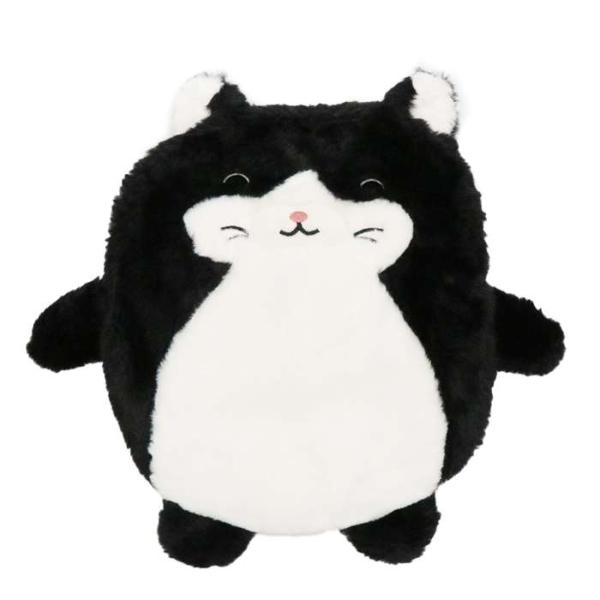 蓄熱式湯たんぽ　動物シリーズ。デザインは黒ねこ。繰り返し使えるかわいい湯たんぽ。お湯の入れ替え不要！急速蓄熱・長時間あったか。最大6時間ぽかぽか。節電・省エネの今年の冬に最適！！1回の蓄熱電気代約2.1円。1ヶ月電気代約63円（1日1回蓄熱...