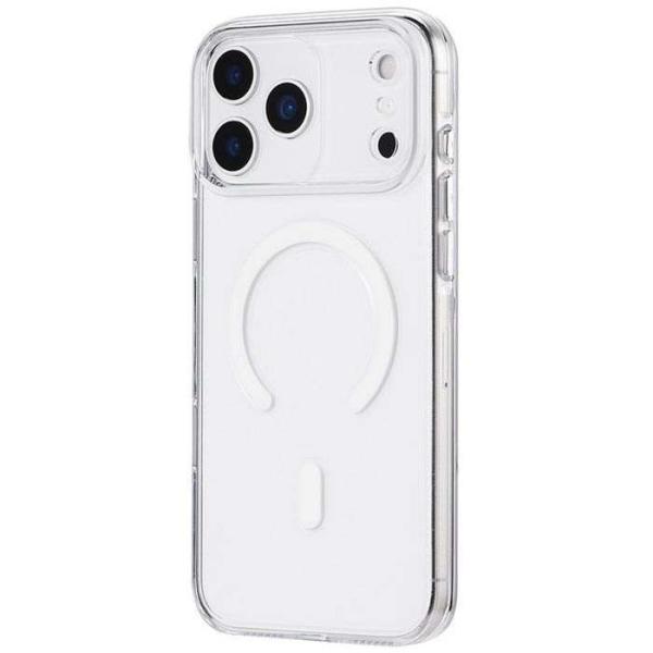iPhone 17 Pro Max 超透明ハードケース 「MASTER CLEAR mag」 クリア/ホワイト